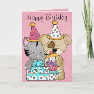 Tarjeta Cumpleaños lindo