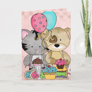 Tarjeta Cumpleaños lindo