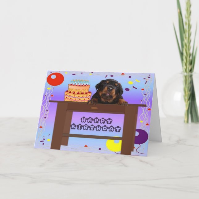 Tarjeta Cumpleaños lindo (Anverso)