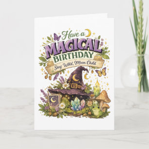 Tarjeta Cumpleaños Mágico