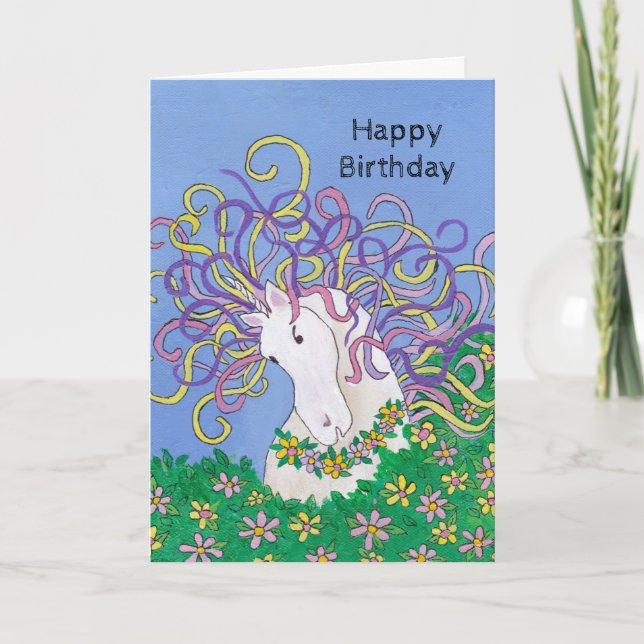 Tarjeta Cumpleaños Mágico (Anverso)