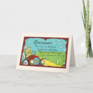 Tarjeta Cumpleaños Milestones - Ideal para los amantes de 