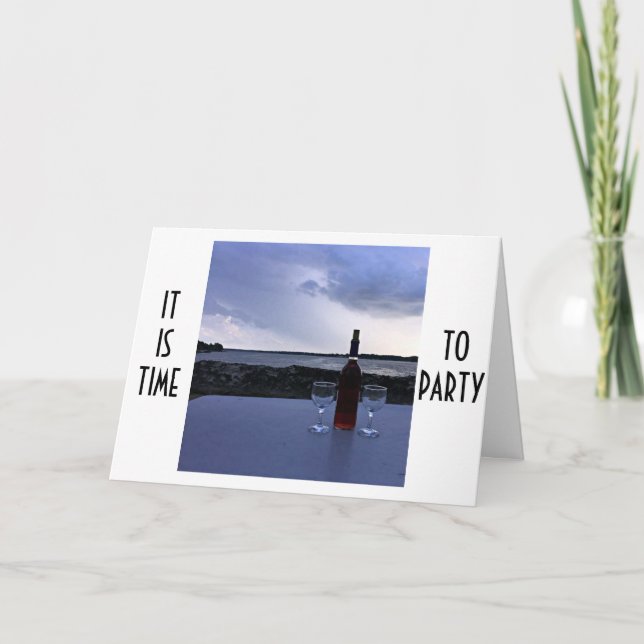 Tarjeta cumpleaños mutuo, cumpleaños compartidos, mismo cu (Anverso)