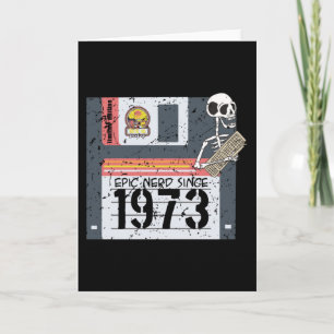 Tarjeta Cumpleaños Nerd 1973