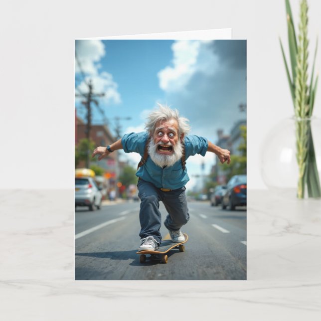 Tarjeta Cumpleaños "no tan extremo" (Anverso)