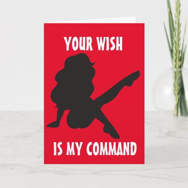 TARJETA CUMPLEAÑOS NOCTURNOS PARA SU MARIDO (Anverso)