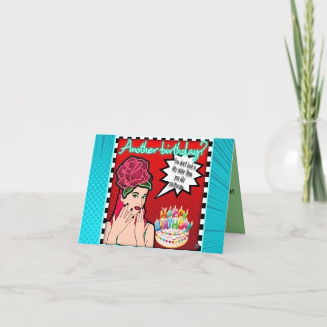 Tarjeta cumpleaños NOTECARD (Anverso)