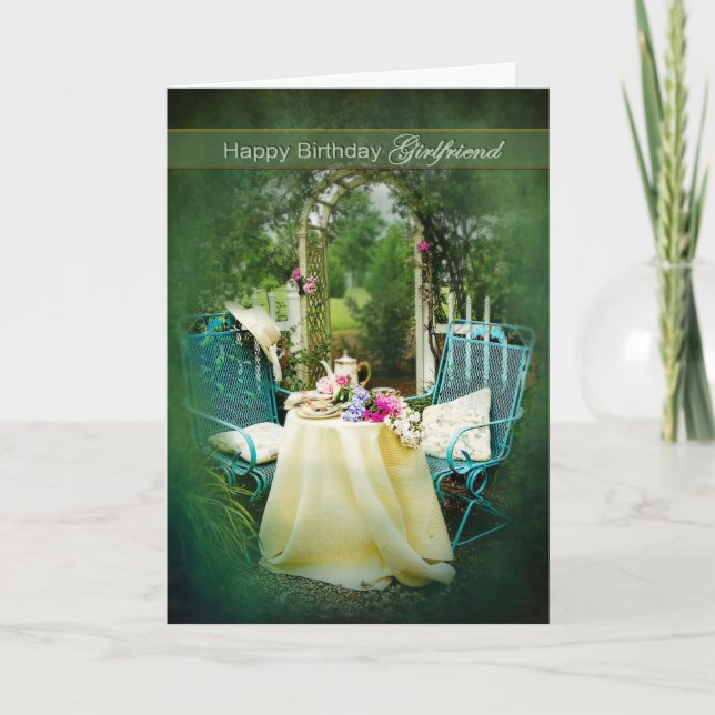 TARJETA CUMPLEAÑOS, NOVIA, (Anverso)