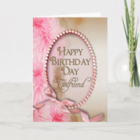 Cumpleaños - novia - floral - óvalo