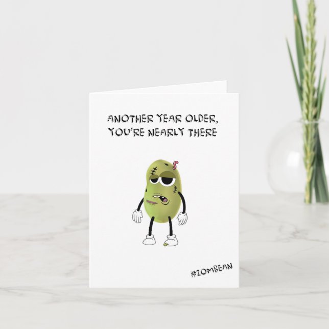 Tarjeta Cumpleaños - Otro año mayor, casi estás ahí (Anverso)
