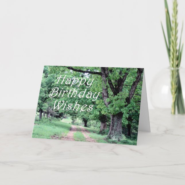 Tarjeta Cumpleaños pacífico del paseo (Anverso)