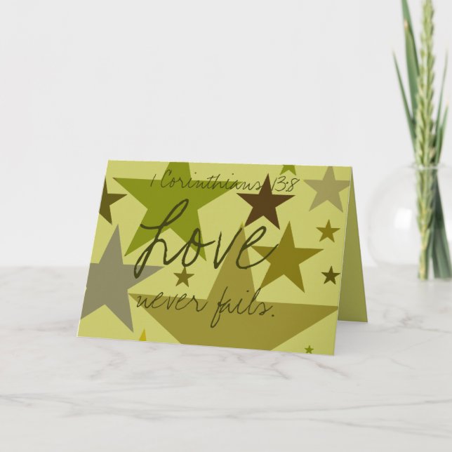 Tarjeta Cumpleaños-Papá-Amor nunca falla (Anverso)