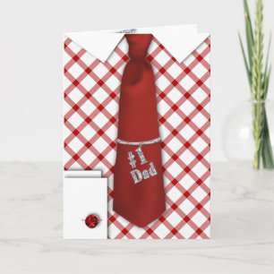 TARJETA CUMPLEAÑOS - PAPÁ - TIE/SHIRT