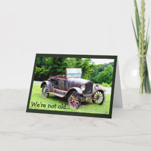 Tarjeta Cumpleaños para milenials que envejecen