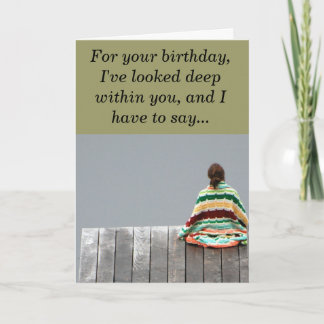 Tarjeta Cumpleaños - para su cumpleaños, he mirado el de…