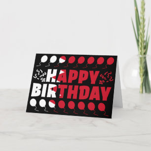 Tarjeta Cumpleaños Patriótico de la Bandera de Bahréin