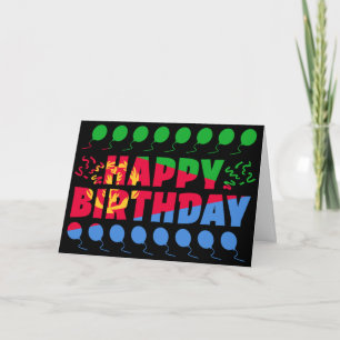 Tarjeta Cumpleaños Patriótico de la Bandera de Eritrea