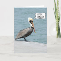 Cumpleaños Pelican por tomar el viejo humor