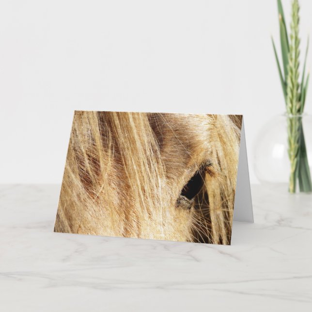 Tarjeta Cumpleaños Pelo Desordenado (Anverso)