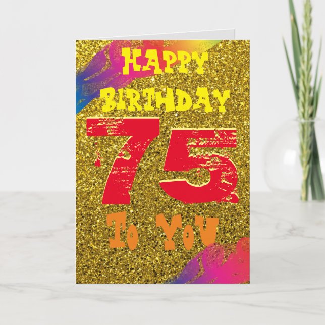 Tarjeta Cumpleaños personalizado (Anverso)