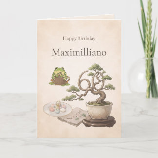 Tarjeta Cumpleaños personalizado Conoce a Zochi 60