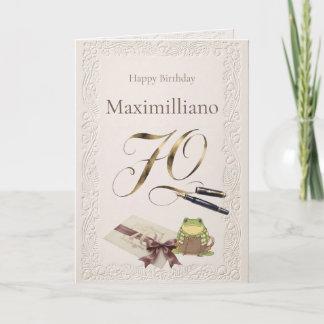 Tarjeta Cumpleaños personalizado Conoce a Zochi 70