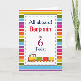 Tarjeta Cumpleaños Personalizado de Cualquier Edad