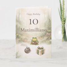 Cumpleaños personalizado de Zochi número 10