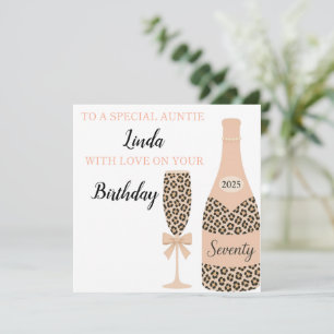 Tarjeta Cumpleaños personalizado hecho a mano