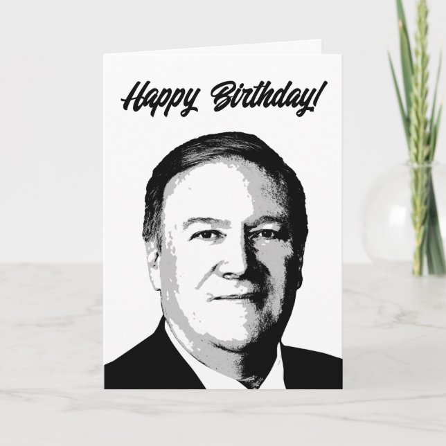 Tarjeta Cumpleaños Político (Anverso)