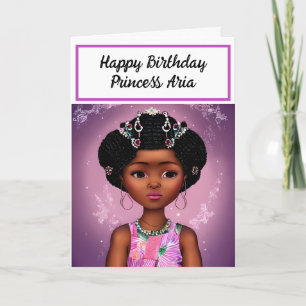 Tarjeta Cumpleaños   Princesa Personalizada