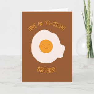 Tarjeta Cumpleaños que se celebra con los huevos