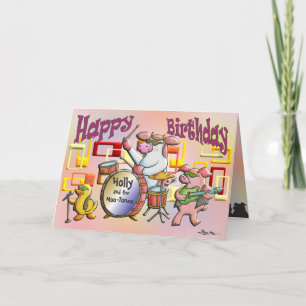 Tarjeta Cumpleaños! ¡Rocas!