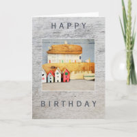 Cumpleaños, Seaside, Driftwood, Casas de papel, pl