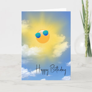 Tarjeta Cumpleaños Sunshine