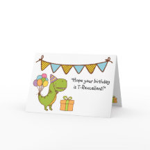 Cumpleaños T-RExcelente