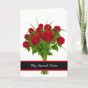 Tarjetas Hermana Especial | Zazzle.es