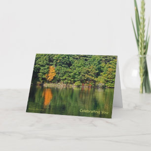 Tarjeta Cumpleaños: Walden Pond