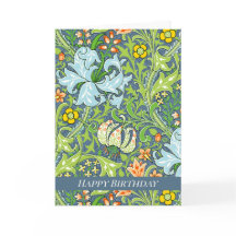 Cumpleaños William Morris Golden Lily 1899 CC1227