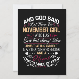 Tarjeta Cumpleaños   Y Dios Dijo Que Hubiera Chica De Novi