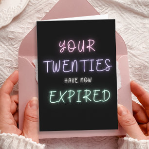 Tarjeta Cumples 30 años - Divertido cumpleaños 30