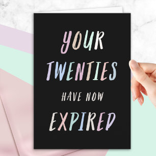 Tarjeta Cumples treinta años divertido - Cumpleaños 30