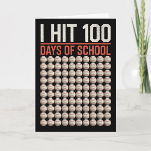 Tarjeta Cumplí 100 Días De Escuela Divertido Bysebyll 100º
