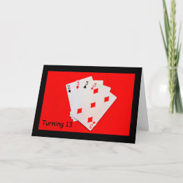Tarjeta ¡Cumplir 13 Años Es Un Gran Asunto!