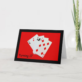 Tarjeta ¡Cumplir 17 Años Es Un Gran Asunto!