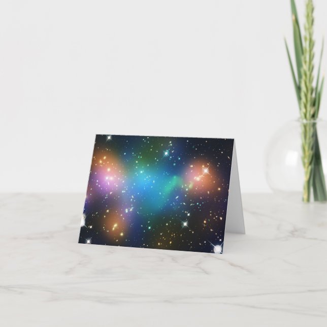 Tarjeta Cúmulo de galaxias Abell 520 (Anverso)