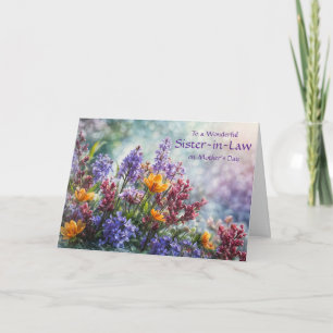Tarjeta Cuñada Feliz Día de las Madres Inspirador