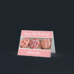 Tarjeta Cupakes Happy 70th Birthday Card<br><div class="desc">Los quequitos más dulces para ese especial cumpleaños 70. Tres suculentos pastelitos coronados con batidos de nata rosada y flores de rosa, coronados por un purpurina plateado número 70. Una dulce y apasionante tarjeta de cumpleaños que seguramente traerá alegría y felicidad, con estos hermosos pastelitos. Levanta un quequito y celebra...</div>