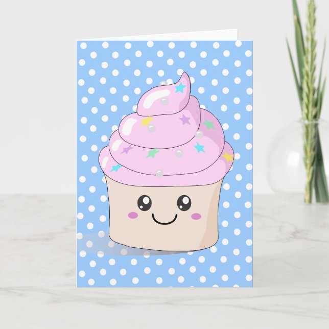 Tarjeta Cupcake (Anverso)