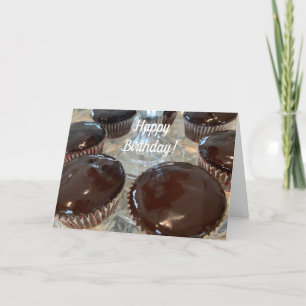 Tarjeta Cupcakes de Ganache de Chocolate